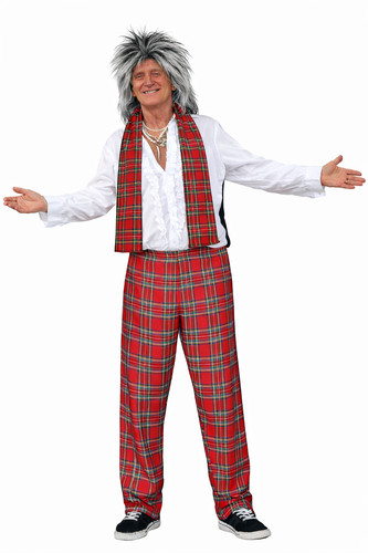 Adults rock stewart tartan - adults,