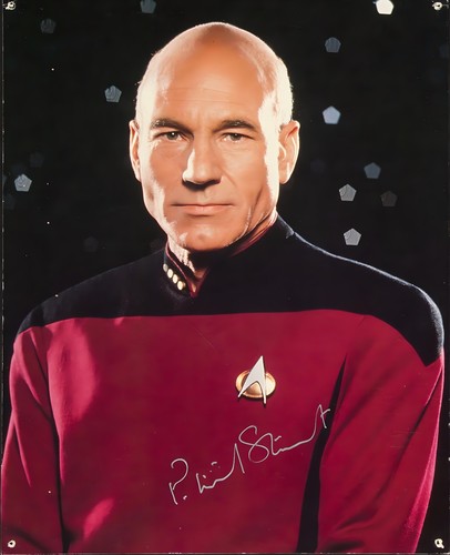 Patrick stewart signed - stewart,