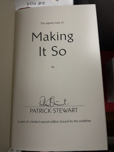Making patrick stewart - making, it